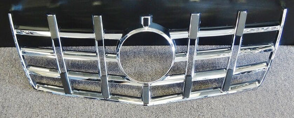 2012-2013 CADILLAC CTS 1 PIECE CHROME UPPER GRILLE OVERLAY