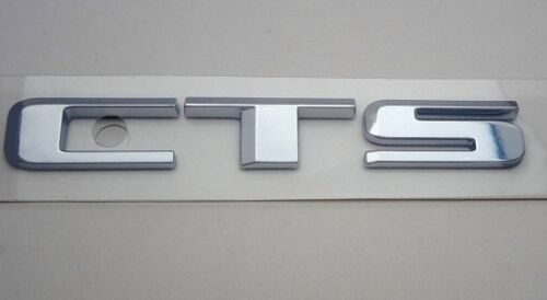 CTS Emblem Satin Chrome 2016-2019