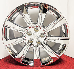 OE TRIPLE CHROME PLATED 20" X 8.5" FIT XTS CTS XT4 CT6 FACTORY GM WHEELS