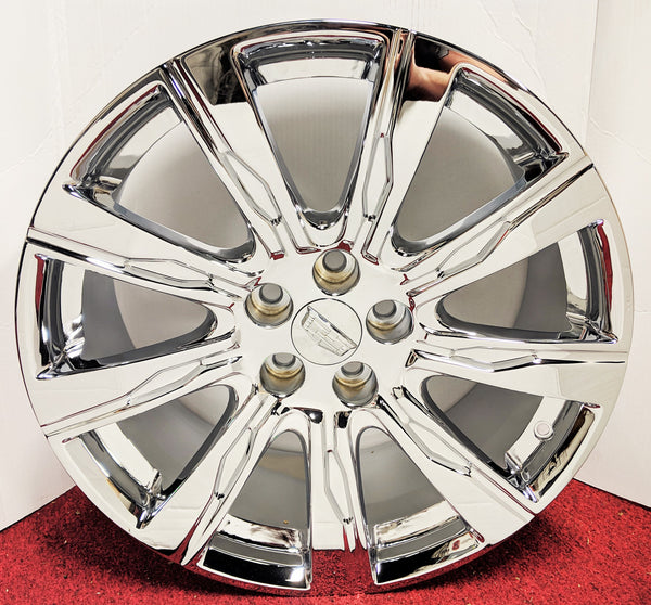 OE TRIPLE CHROME PLATED 20" X 8.5" FIT XTS CTS XT4 CT6 FACTORY GM WHEELS