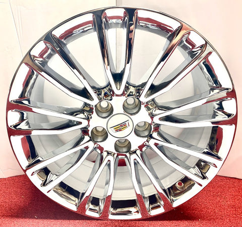 Cadillac CT6 PREMUIM FACTORY TRIPLE CHROME PLATED 20" WHEELS FIT CTS XTS XT4 CT5 4765