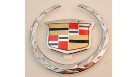XLR CHROME GRILLE WREATH AND CREST EMBLEM 2009 ONLY