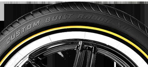 VOGUE TYRE 235-50R17 WHITE AND GOLD SET OF 4 TIRES