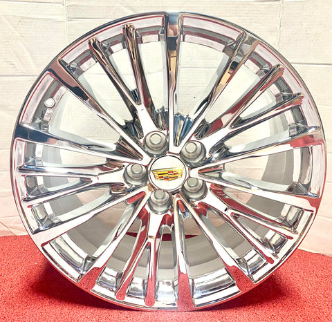 Cadillac 2020 CT6 FACTORY PLATINUM EDITION TRIPLE CHROME PLATED 20" WHEELS FIT CTS XTS XT4 RARE