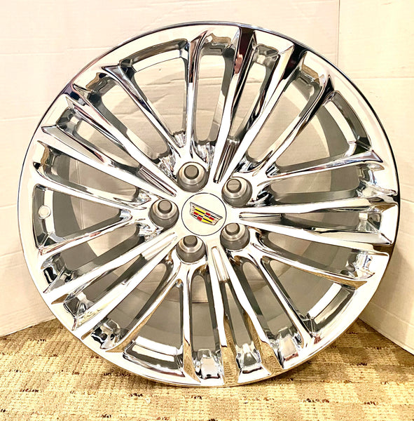 OE TRIPLE CHROME PLATED 20" X 8.5" CT6 BLACKWING EDITION WHEELS SET OF 4