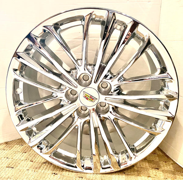 OE TRIPLE CHROME PLATED 20" X 8.5" CT6 BLACKWING EDITION WHEELS SET OF 4