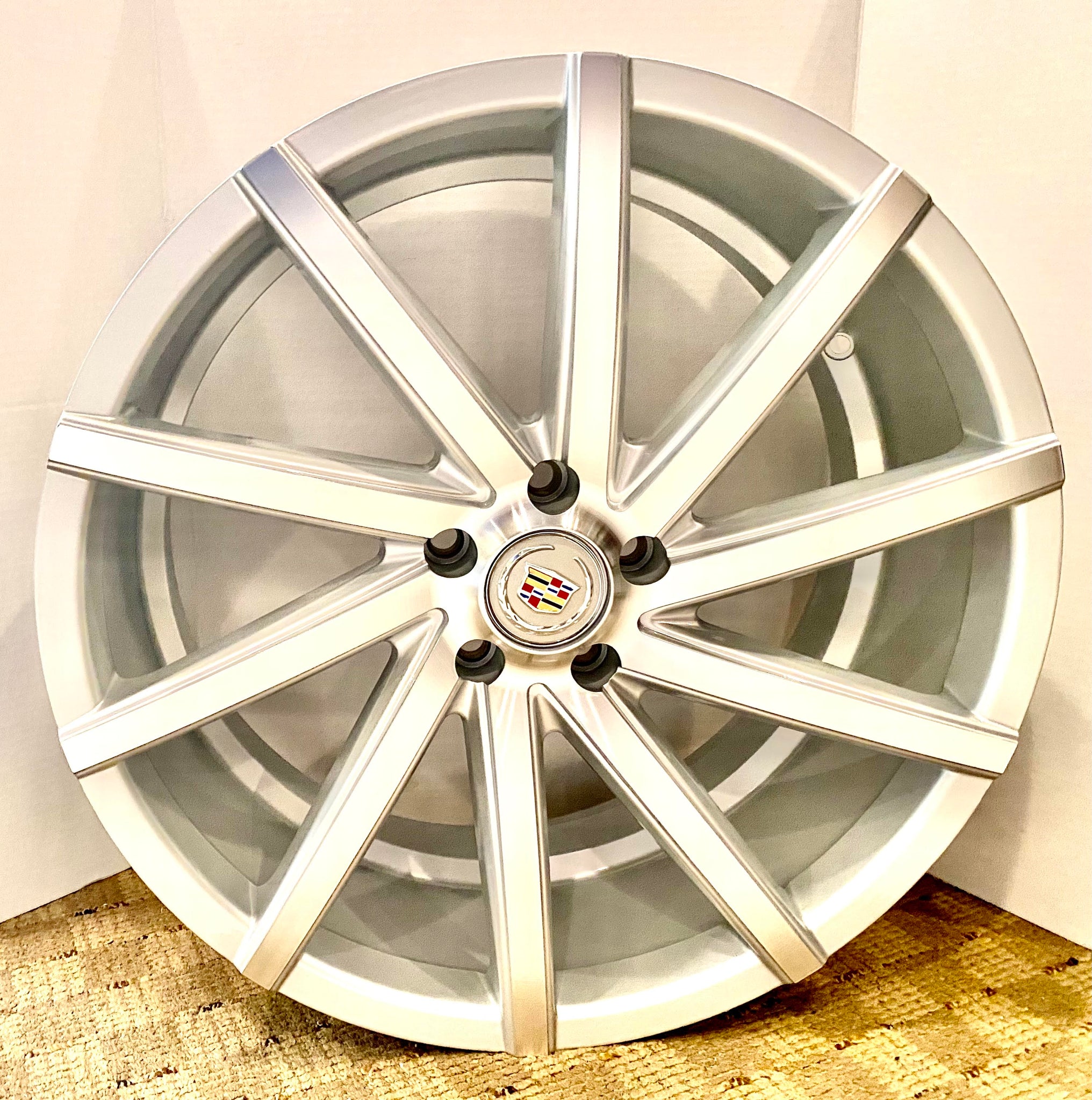 SENECA SILVER MACHINED FACE 20" X 8.5" SET OF 4 WHEELS