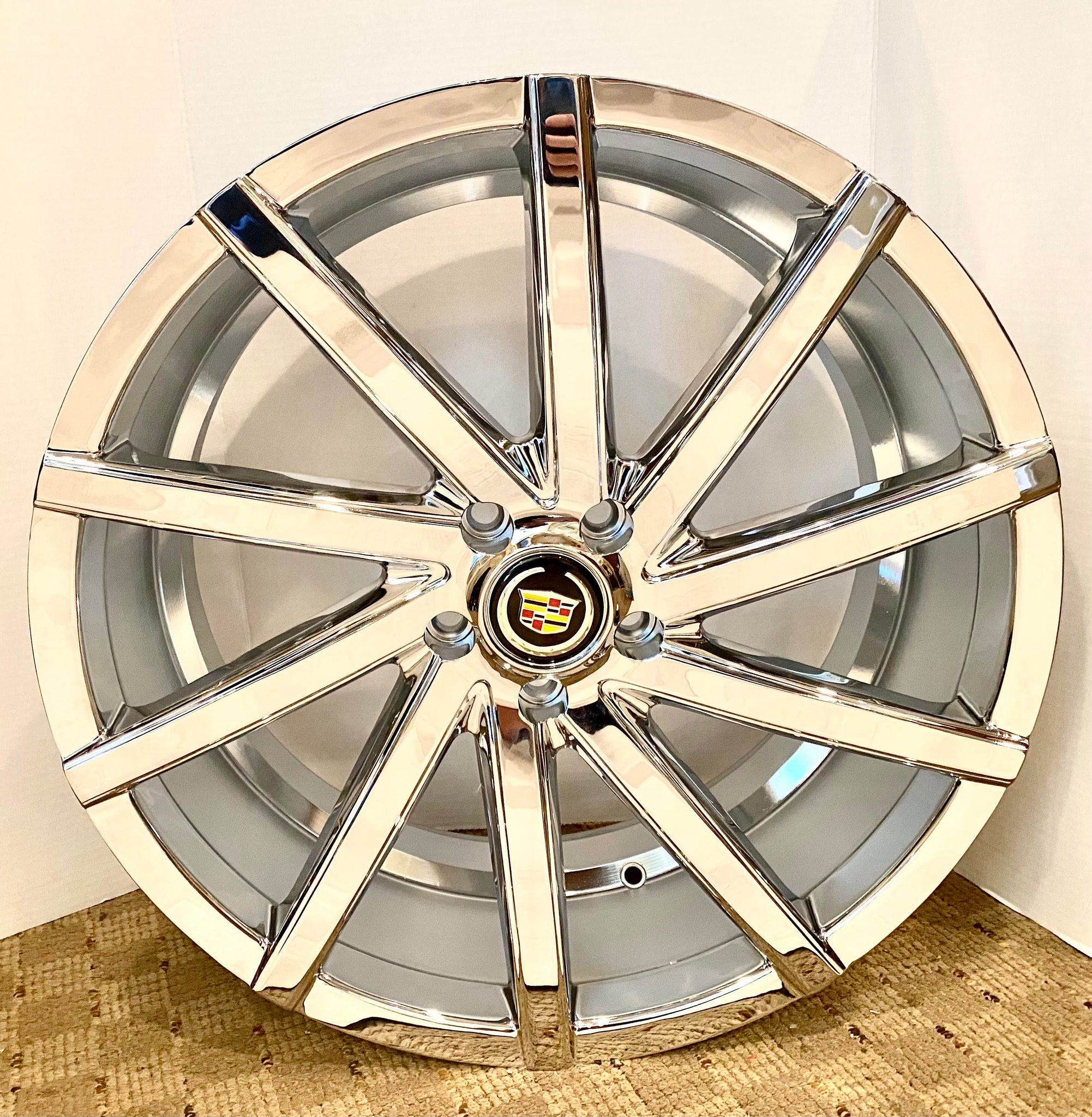 SENECA  20" X 8.5" SET OF 4 WHEELS CHROME 5x115